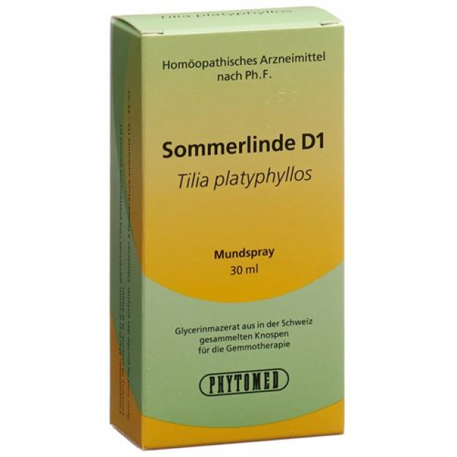 Phytomed Gemmo Sommerlinde D 1 30мл