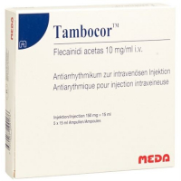 Тамбокор раствор для инъекций 150 мг/15 мл 5 ампул по 15 мл 