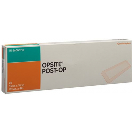 Opsite Post OP Folienverband 35x10см стерильный 20 пакетиков