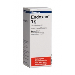 Эндоксан сухое вещество для внутривенных инфузий 1 г