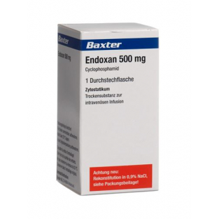 Эндоксан сухое вещество для внутривенных инфузий 500 мг 