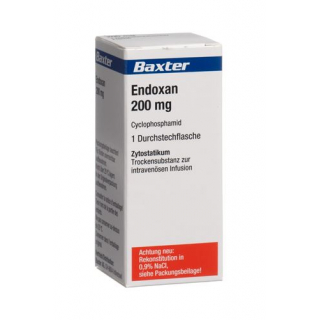 Эндоксан сухое вещество для внутривенных инфузий 200 мг 