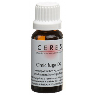 Ceres Cimicifuga D 2 Dilution 20мл