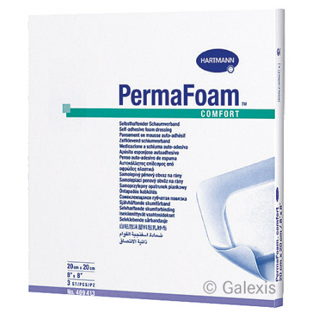 Perma Foam Comfort Schaumverband 11x11см 10 штук