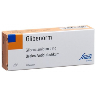 Глибенорм 5 мг 30 таблеток