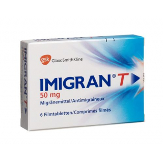 Имигран Т 50 мг 6 таблеток покрытых оболочкой 
