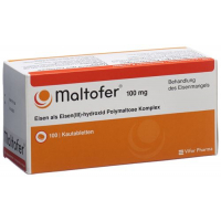 Мальтофер 100 мг 100 жевательных таблеток