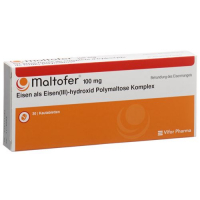 Мальтофер 100 мг 30 жевательных таблеток