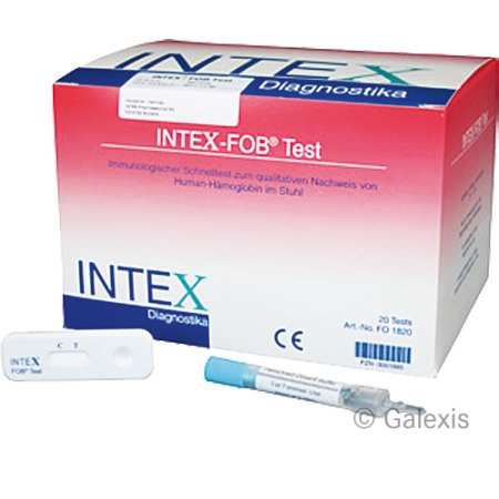 INTEX FOB Тест на приховану кров 20 шт