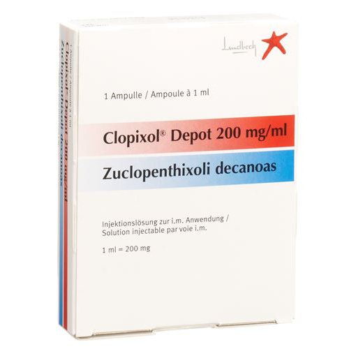 Клопиксол Депо раствор для инъекций 200 мг/мл ампула 1 мл