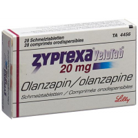 Зипрекса Велотаб 20 мг 28 ородиспергируемых таблеток