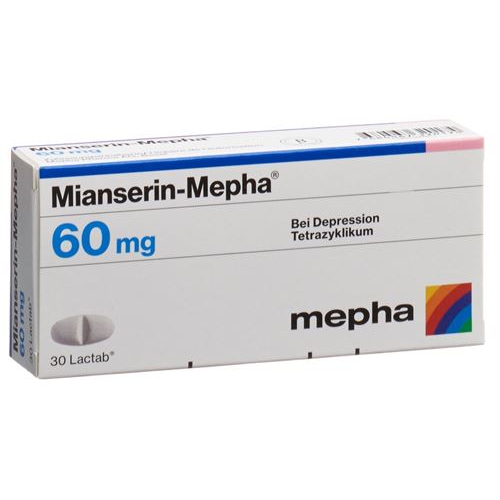 Миансерин Мефа 60 мг 100 таблеток покрытых оболочкой 