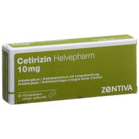 Цетиризин Хелвефарм 10 мг 30 таблеток покрытых оболочкой