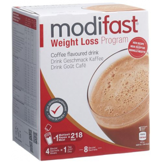 Modifast Weight Loss Program Drink Kaffee 8 X 55 g