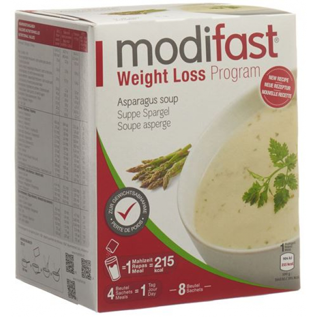 Модифаст программа потери веса суп из спаржи 8x55 грамм