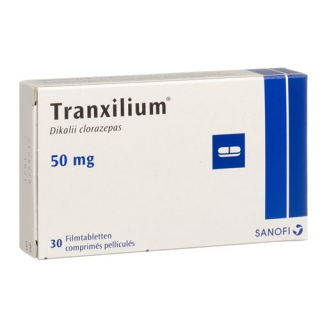 Tranxilium Tabs 50 mg 30 filmtablets