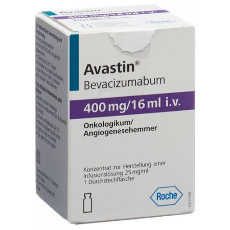 Авастин инфузионный концентрат 400 мг / 16 мл 1 флакон 16 мл  