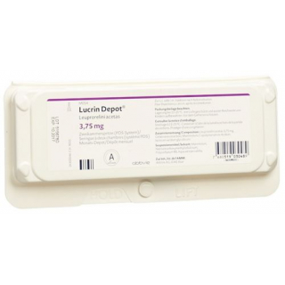 Люкрин Депо ПДС сухое вещество 3.75 мг 1 предварительно заполненный шприц