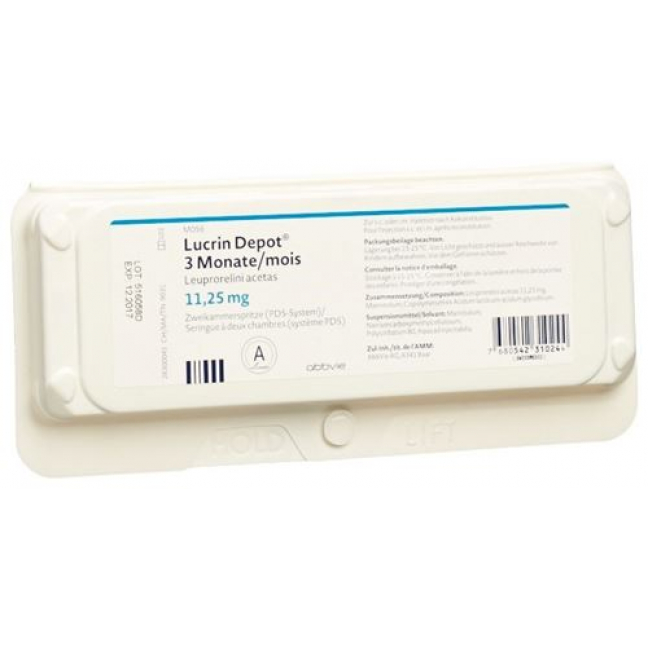 Люкрин Депо ПДС сухое вство 11.25 мг 1 предварительно заполненный .