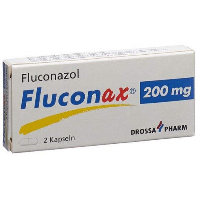 Fluconax 200 mg 2 Kaps