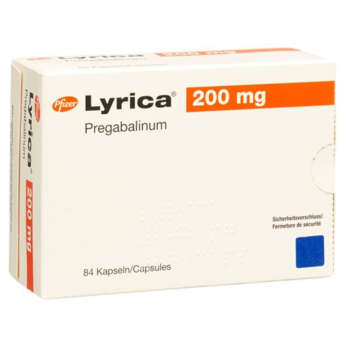 Лирика 200 мг 84 капсулы