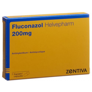 Флуконазол Хелвефарм 200 мг 7 капсул