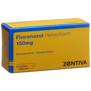 Флуконазол Хелвефарм 150 мг 4 капсулы