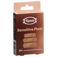 Flawa Sensitive Plast Assortiert 20 штук