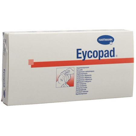 Eycopad Augenkompressen 70x85мм не стерильный 50 штук
