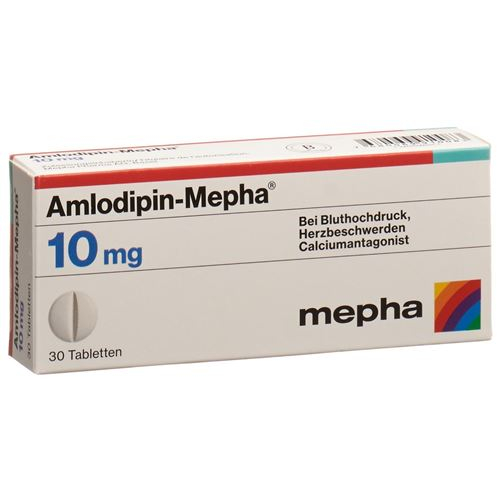 Амлодипин Мефа 10 мг 100 таблеток