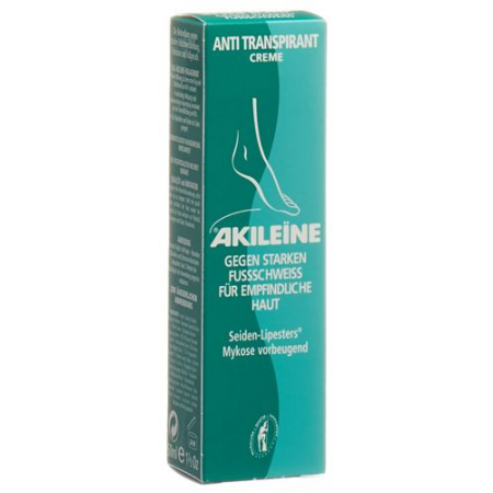 Akileine Grun Anti Transpirant крем в тюбике 50мл