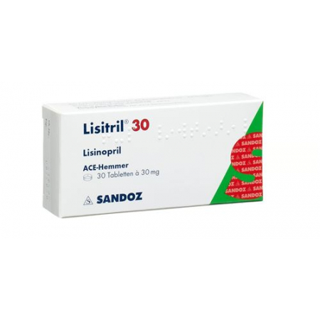 Лизитрил 30 мг 100 таблеток