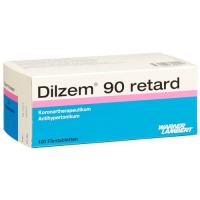 Дилзем Ретард 90 мг 100 таблеток покрытых оболочкой