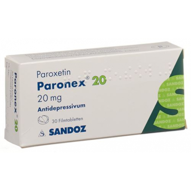Paronex 20 mg 30 filmtablets