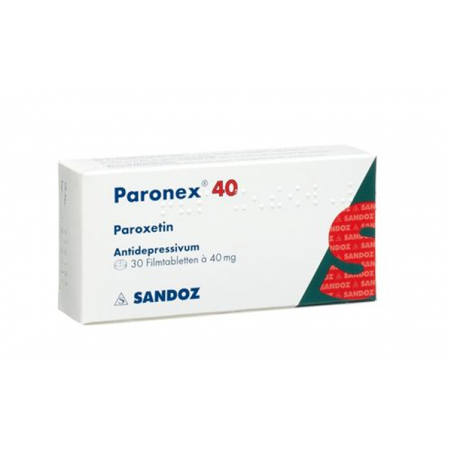 Paronex 40 mg 30 filmtablets