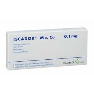 Искадор M C. Cu 0.1 мг 7 ампул раствор для инъекций 