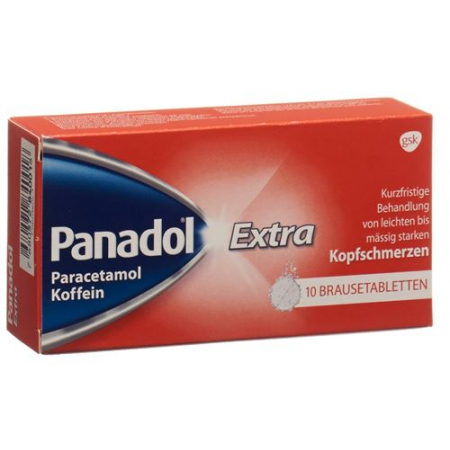 Панадол Экстра 500 мг 10 шипучих таблеток
