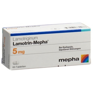 Ламотрин Мефа 5 мг 60 диспергируемых таблеток  