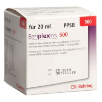 Бериплекс П/Н 500 сухое вещество 1 флакон