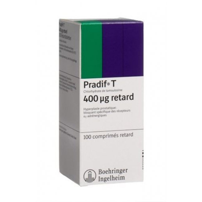 Pradif T 400 mcg 100 Retard tablets