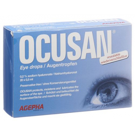 Ocusanкапли для глаз 20 Monodosis 0.5мл