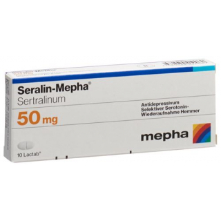 Сералин Мефа 50 мг 30 таблеток покрытых оболочкой 