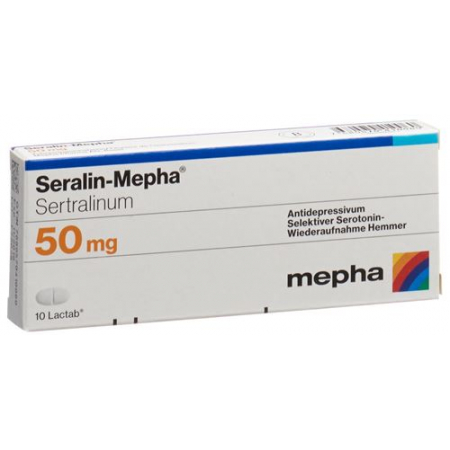 Сералин Мефа 50 мг 30 таблеток покрытых оболочкой 