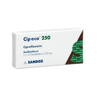 Цип Эко 250 мг 6 таблеток покрытых оболочкой