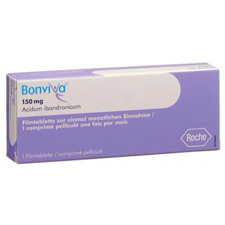 Бонвива 150 мг 1 таблетка покрытая оболочкой