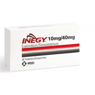 Инеджи 10/40 мг 28 таблеток