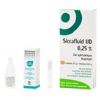 Сиккафлюид UD 0.25% 30 монодоз 0.5 грамм гель для глаз