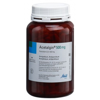 Acetalgin 500 mg 500 tablets