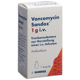 Ванкомицин Сандоз сухое вещество 1 г