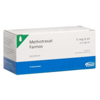 Метотрексат Фармос 5 мг/2 мл 10 флаконов по 2 мл
